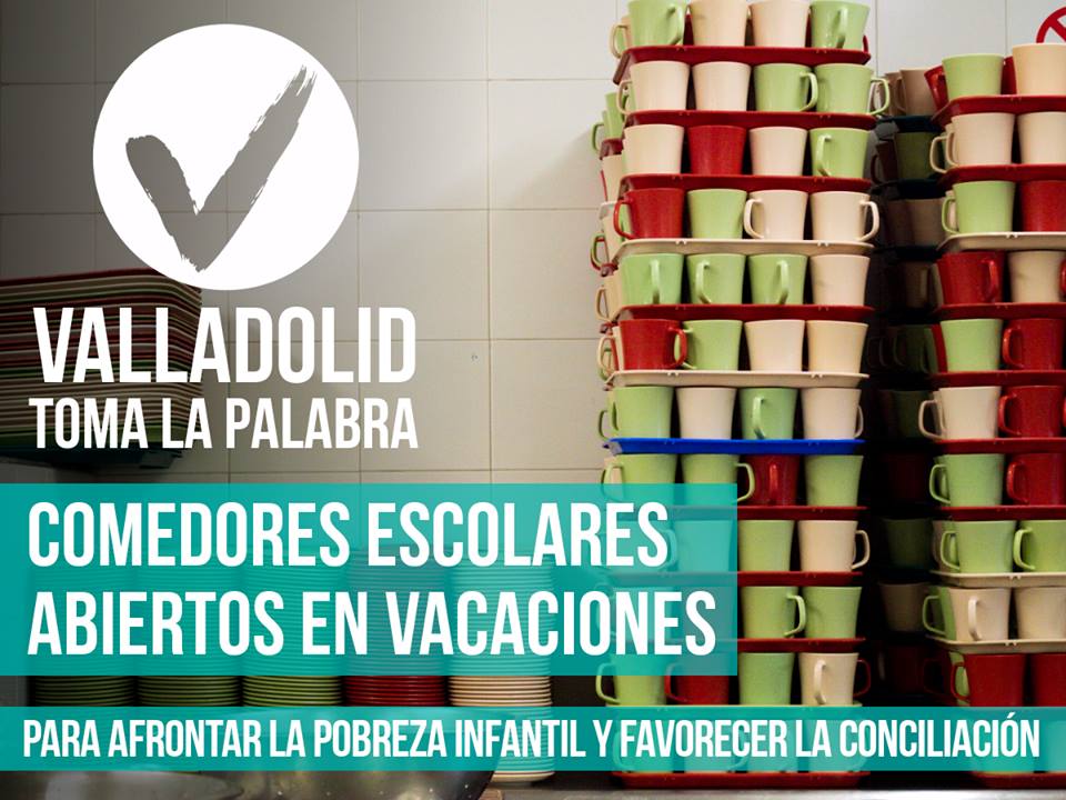 Nota de prensa: Valladolid Toma La Palabra promoverá la apertura de ... Nota de prensa: Valladolid Toma La Palabra promoverá la apertura de ...