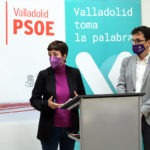 María Sánchez interviniendo en la presentación de la moción