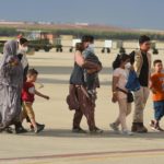Personar refugiadas afganas a su llegada a España